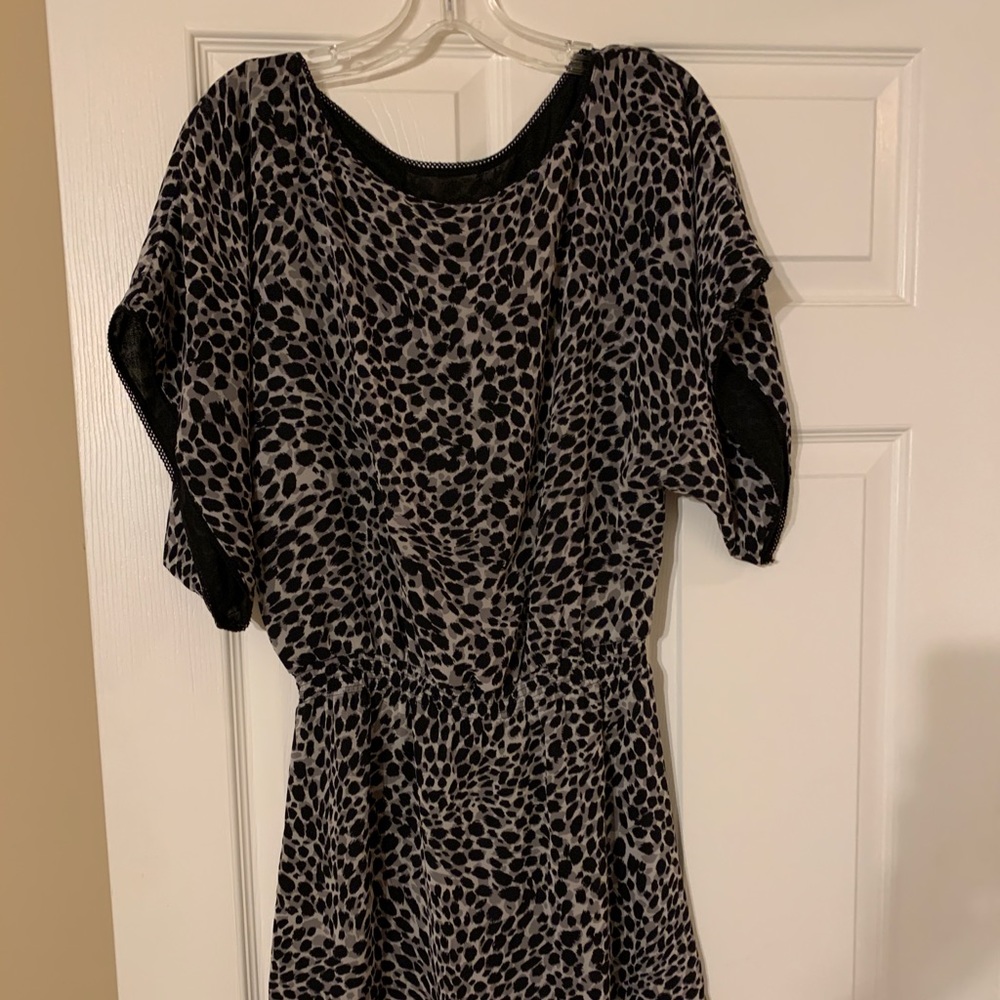 Jessica Simpson cheetah print dress!